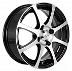 Диски  X'trike X-114М 5,5 x 14 4*100 Et: 35 Dia: 67,1 BK/FP