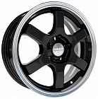 Диски  Скад Киото 6x15 4*100 Et:38 Dia:67,1 черный бархат