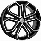 Диски  K&K Пандора 8,5x19 5*120 Et:18 Dia:72,6 дарк платинум