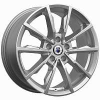 Диски  K&K Меренге 7,5x17 5*112 Et:45 Dia:66,6 алмаз чёрный