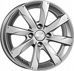 Диски  K&K Джемини 6 x 15 4*100 Et: 37 Dia: 60,1 блэк платинум