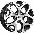 Диски  K&K KC869 6,5 x 16 5*114,3 Et: 45 Dia: 60,1 алмаз черный