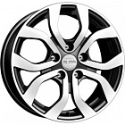 Диски  K&K КС704 6,5 x 16 5*114,3 Et: 45 Dia: 60,1 алмаз черный