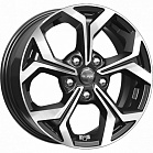 Диски  K&K КС878 6,5 x 16 5*114,3 Et: 45 Dia: 67,1 алмаз чёрный