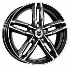 Диски  K&K Sayan 6 x 16 5*112 Et: 42 Dia: 57,1 алмаз черный