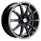 Диски  Khomen 1707 6,5 x 17 4*100 Et: 43 Dia: 60,1 Black-FP