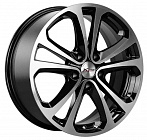 Диски  X'trike X-113M 7x17 5*112 Et:35 Dia:66,6 BK/FP