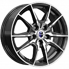 Диски  K&K Адамар 6,5x16 5*114,3 Et:40 Dia:66,1 Алмаз Черный