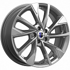 Диски  K&K Роквуд 7x17 5*114,3 Et:50 Dia:60,1 дарк платинум