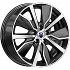 Диски  K&K Гамбит 6,5x16 5*114,3 Et:50 Dia:60,1 алмаз чёрный