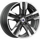 Диски  K&K Висмут 7x16 5*114,3 Et:35 Dia:66,1 алмаз чёрный