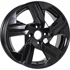 Диски  KDW KD1520 6x15 4*100 Et:46 Dia:54,1 Black Painted