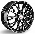 Диски  X'trike X-135 6,5x16 5*105 Et:38 Dia:56,6 BK/FP