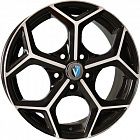 Диски  Khomen 1612 6,5x16 5*114,3 Et:45 Dia:67,1 Black