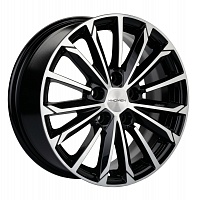 Диски  Khomen 1611 6,5 x 16 5*114,3 Et: 45 Dia: 67,1 Black-FP