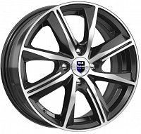 Диски  K&K Арнар КС890 6 x 15 4*100 Et: 40 Dia: 67,1 алмаз чёрный