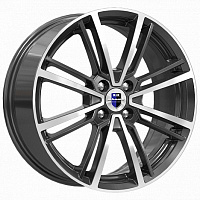 Диски  K&K Эрфурт 7 x 17 4*100 Et: 45 Dia: 67,1 Алмаз черный