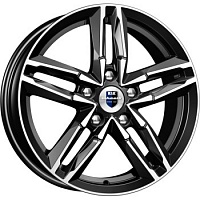 Диски  K&K Sayan 6 x 16 5*112 Et: 46 Dia: 66,6 Алмаз-черный