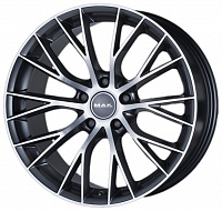 Диски  MAK MUNCHEN 9 x 20 5*120 Et: 44 Dia: 72,6 Gun Metallic-Mirror Face