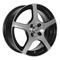Диски  X'trike X-118 6 x 15 4*100 Et: 45 Dia: 60 BK/FP