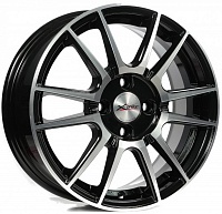 Диски  X'trike X-127 6 x 15 4*114,3 Et: 40 Dia: 66,1 BK/FP