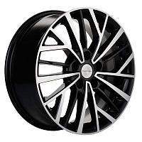 Диски  Khomen 1717 7 x 17 5*114,3 Et: 51 Dia: 67,1 Black-FP