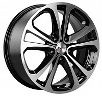 Диски  X'trike X-113M 7 x 17 5*105 Et: 38 Dia: 56,6 BK/FP