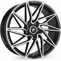 Диски  Keskin Tuning KT20 8,5x20 5*112 Et:30 Dia:72,6 Black Front Polish