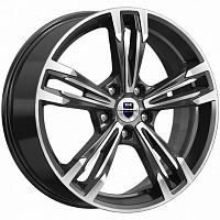 Диски  K&K Karrera Light 7x18 5*108 Et:33 Dia:67,1 алмаз чёрный