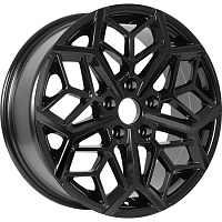 Диски  KDW KD1710 7x17 5*108 Et:50 Dia:63,3 Black Painted