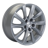 Диски  Khomen 1507 6x15 5*105 Et:39 Dia:56,6 F-SILVER