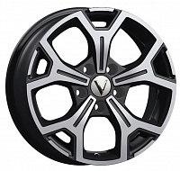Диски  Вектор R249 6,5x16 5*114,3 Et:50 Dia:66,1 Алмаз черный