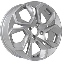 Диски  KDW KD1620 6,5x16 5*114,3 Et:45 Dia:67,1 Light Silver Painted