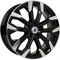 Диски  K&K Морейн 6,5x17 5*112 Et:46 Dia:57,1 алмаз чёрный