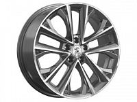 Диски  Premium Series КР012 7x18 5*114,3 Et:45 Dia:60,1 Diamond Gloss Graphite