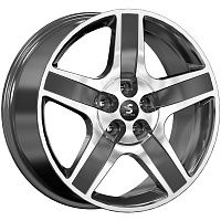 Диски  Premium Series КР008 8,5x20 5*114,3 Et:42,5 Dia:70,6 diamond gloss graphite