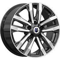 Диски  K&K Мичиган 8x18 5*130 Et:56 Dia:71,6 алмаз чёрный