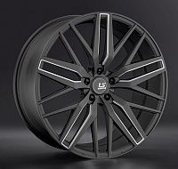 Диски  LS wheels FlowForming RC77 9,5x22 5*114,3 Et:45 Dia:67,1 BK+SSF