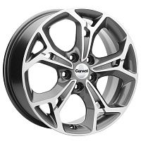Диски  Carwel Синтур 7x17 5*108 Et:43 Dia:65,1 BL