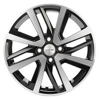 Диски  Khomen 1609 6x16 4*100 Et:41 Dia:60,1 BLACK MATT