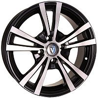 Диски  Khomen 1604 6x16 5*100 Et:45 Dia:57,1 F-SILVER
