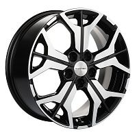 Диски  Khomen 1715 7x17 5*110 Et:46 Dia:63,3 BLACK-FP